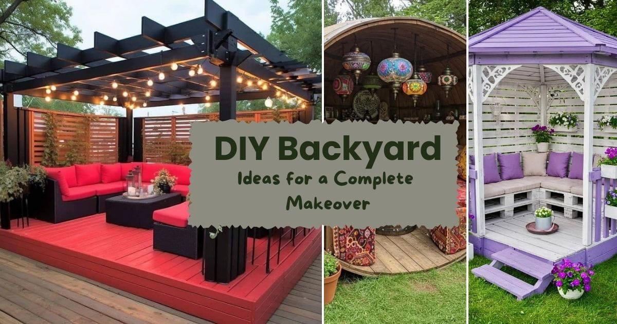 DIY Backyard Idea for a Complete Makeover
