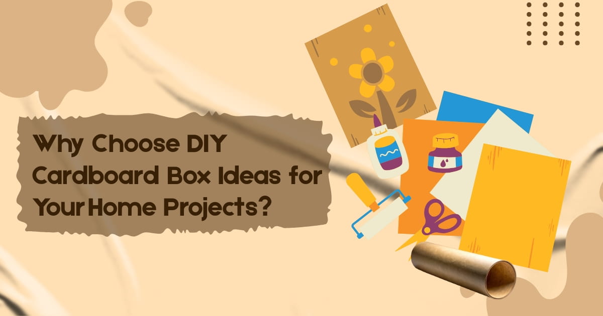 DIY Cardboard Box post