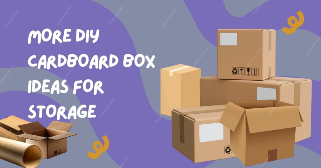5 Amazing DIY Cardboard Box Ideas How to make
