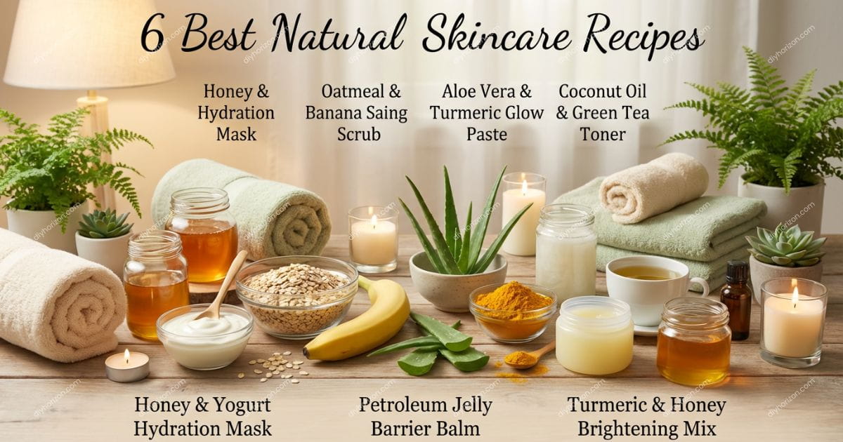 6 Best Natural Skincare Recipes