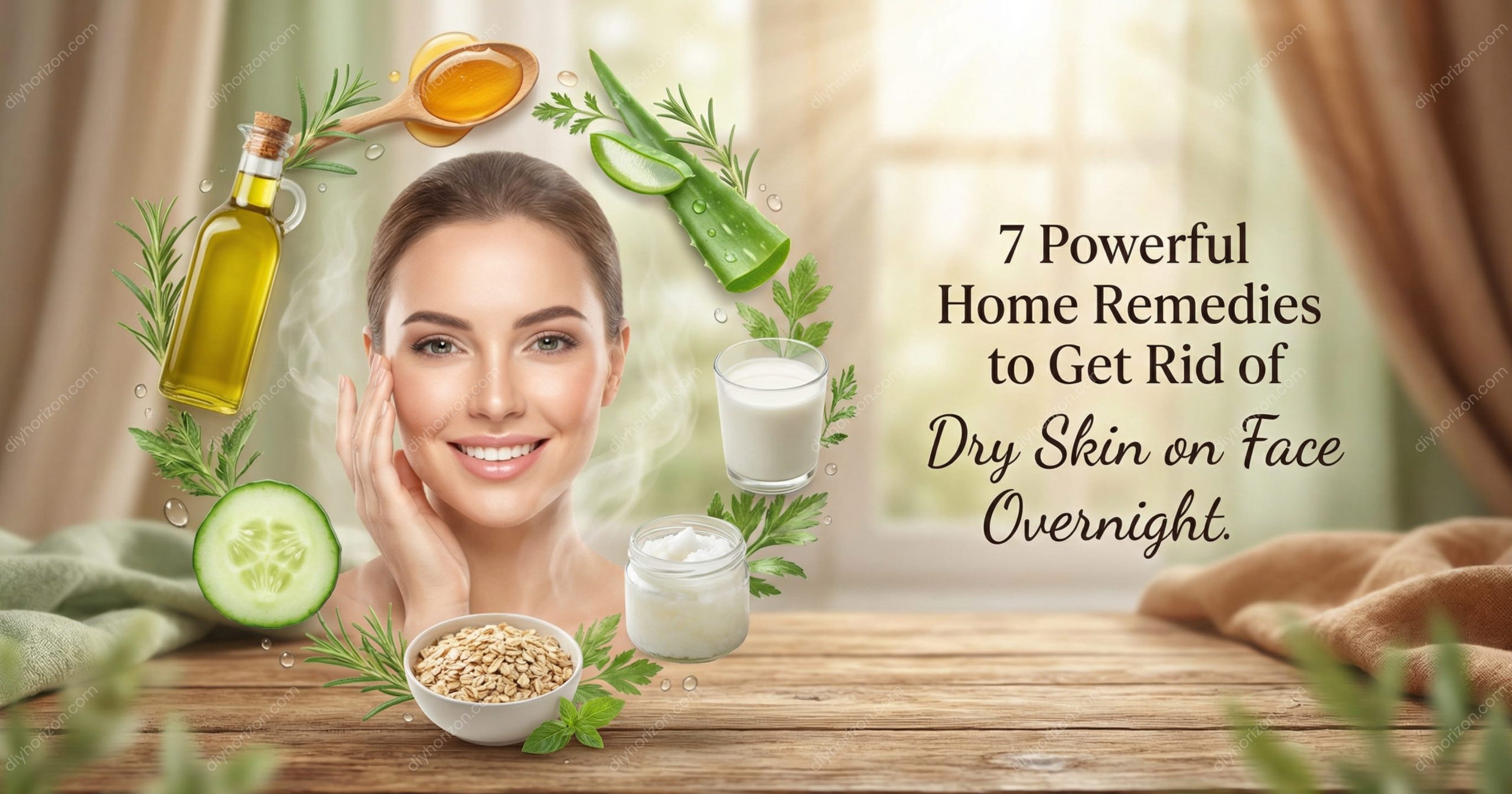 7 Powerful Home Remedies to Get Rid of Dry Skin on Face Overnight