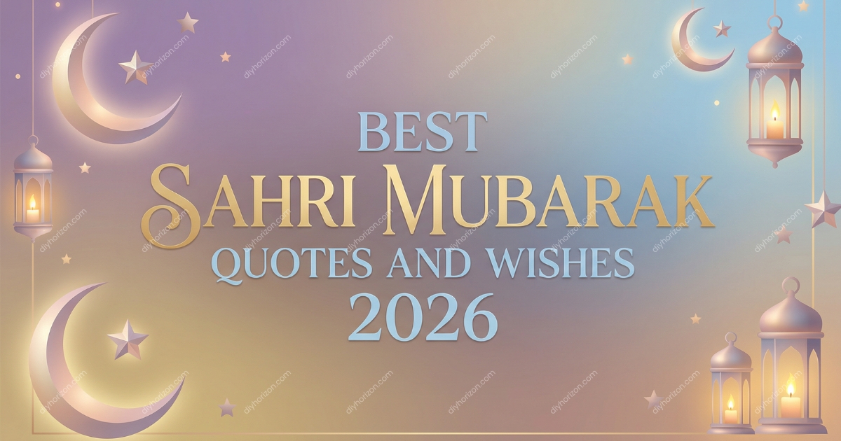 Best Sahri Mubarak Quotes and Wishes 2026