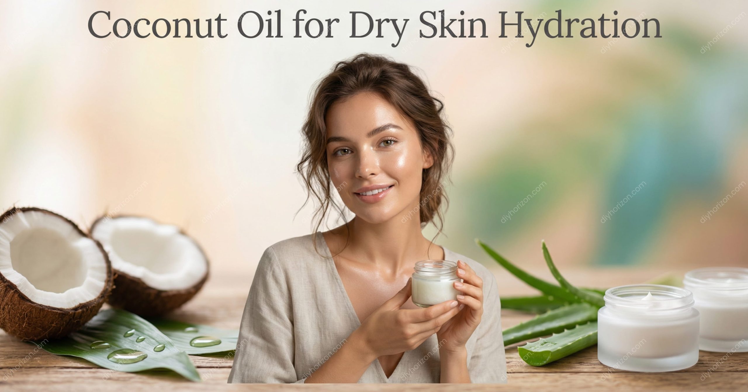 Coconut Oil for Dry Skin Hydration