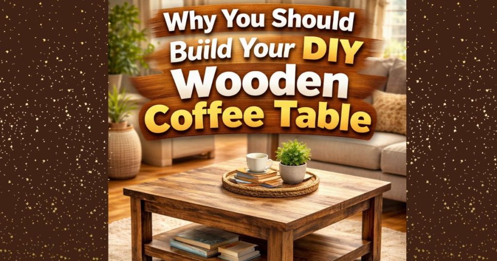 ow to Build a DIY Wood Coffee Table Easy Guide