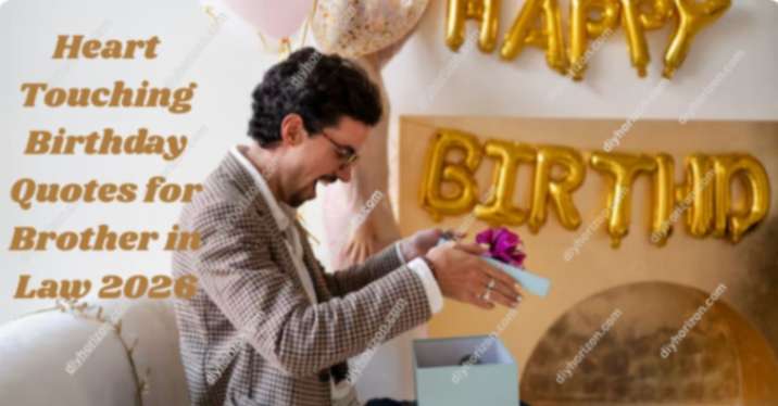 Heart Touching Birthday Quotes for Brother in Law