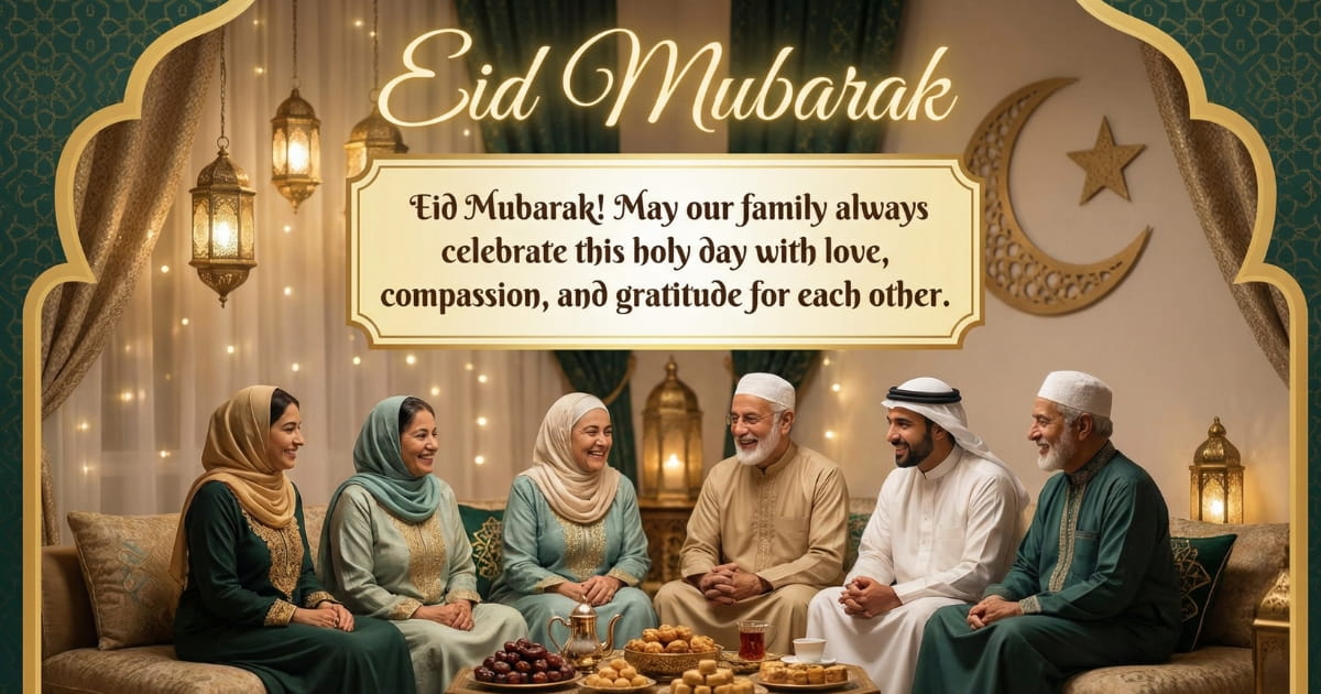Heartfelt Eid Ul Fitar Quotes for Family
