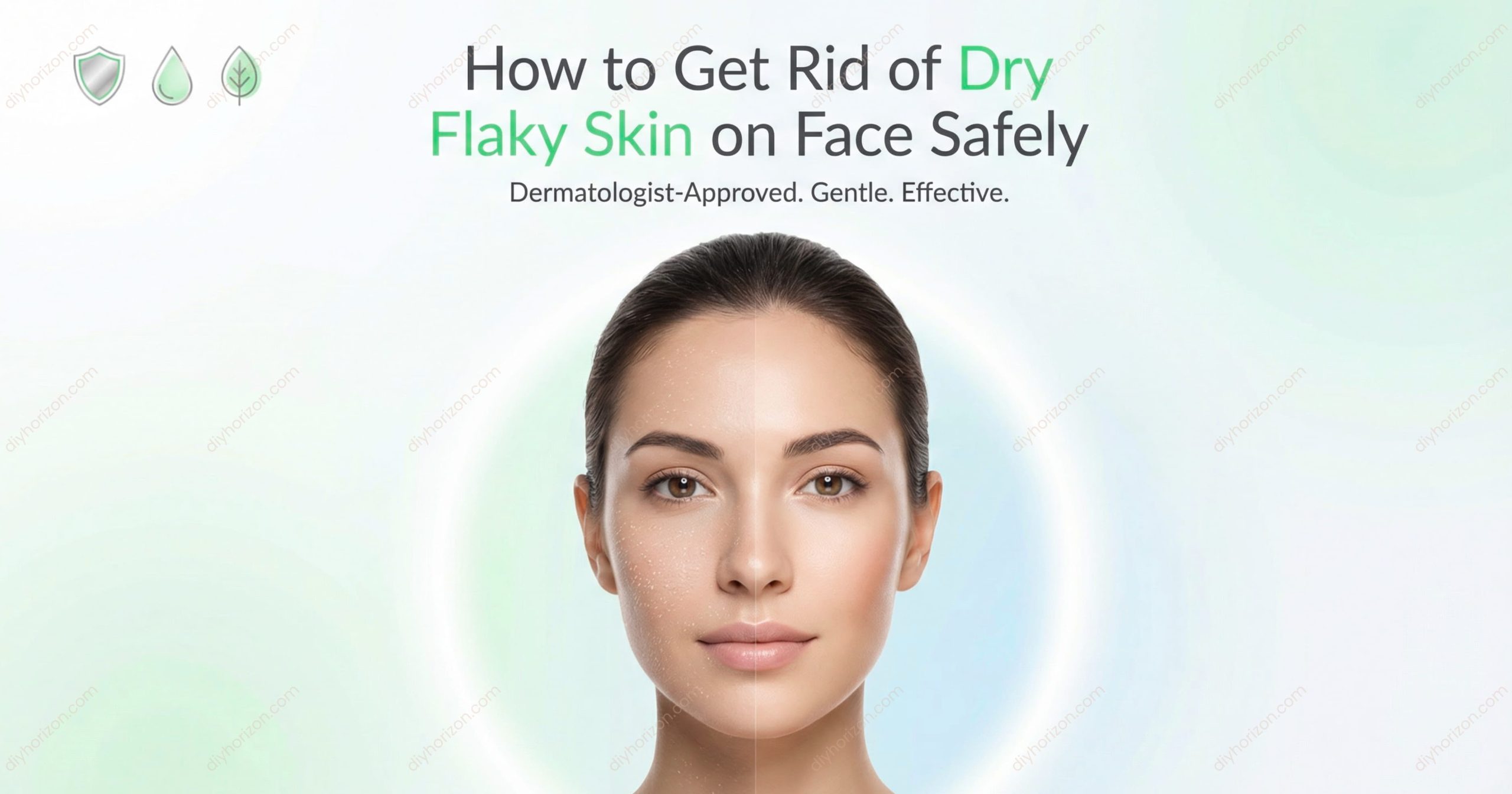How to Get Rid of Dry Flaky Skin on Face Safely