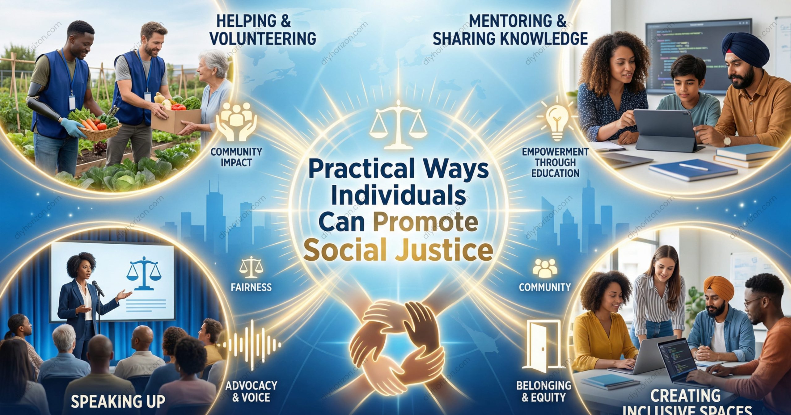 Practical Ways Individuals Can Promote Social Justice