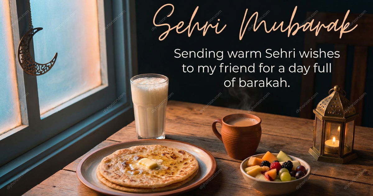 Sehri Mubarak Quotes for Friends