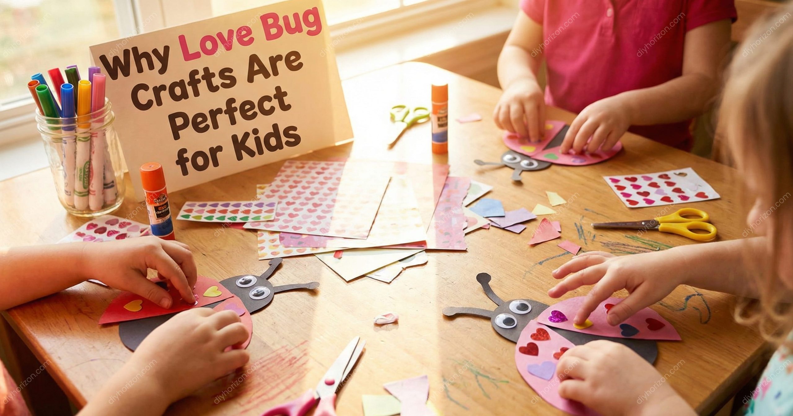 Why Love Bug Crafts Are Perfect for Kids