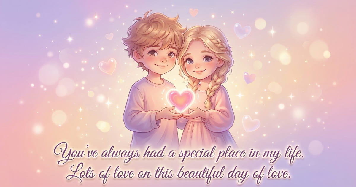 You’ve always had a special place in my life. Lots of love on this