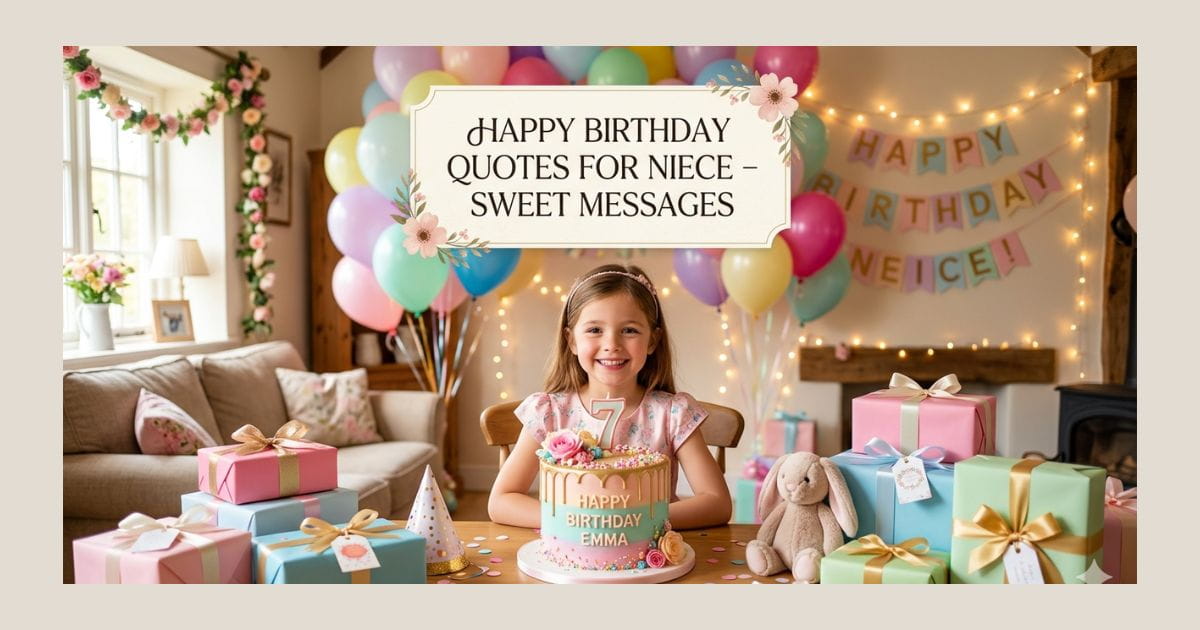 Happy birthday quotes niece