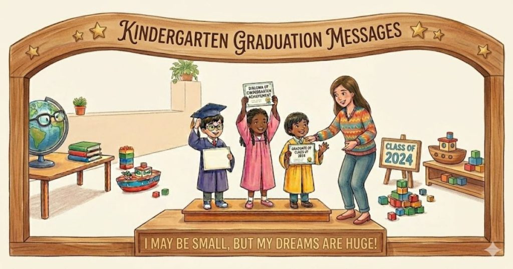 Kindergarten Graduation messages