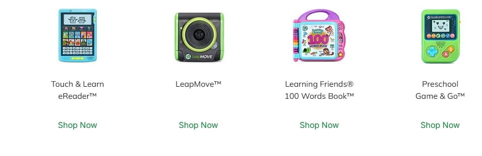 LeapFrog kindergarten graduation gift