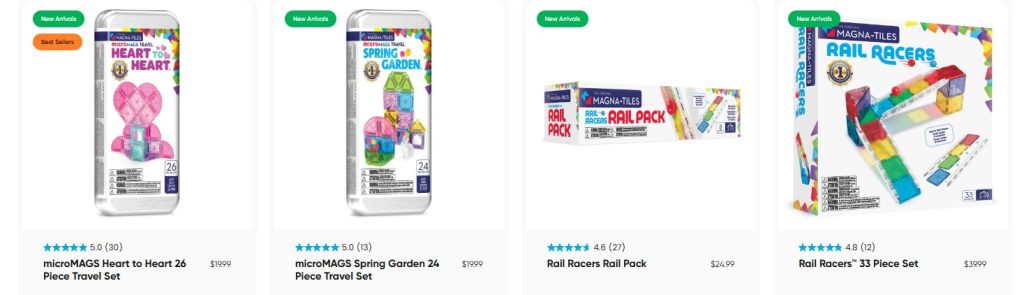 Magna Tiles kindergarten graduation gift