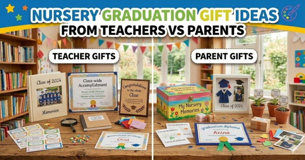 nursery graduation gift ideas from teachers vs parents