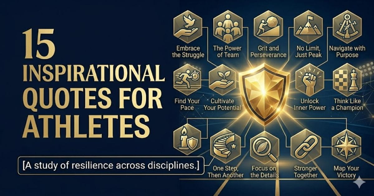 15 inspirational Quotes for Athletes