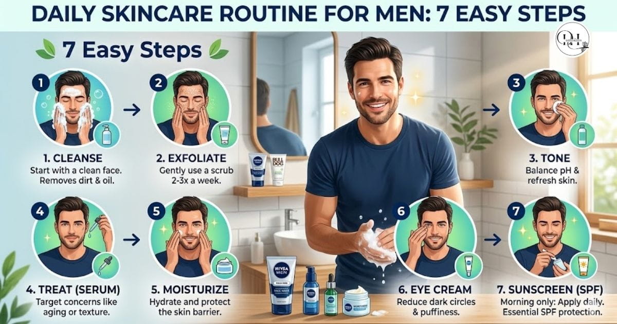 Daily Skincare Routine for Men