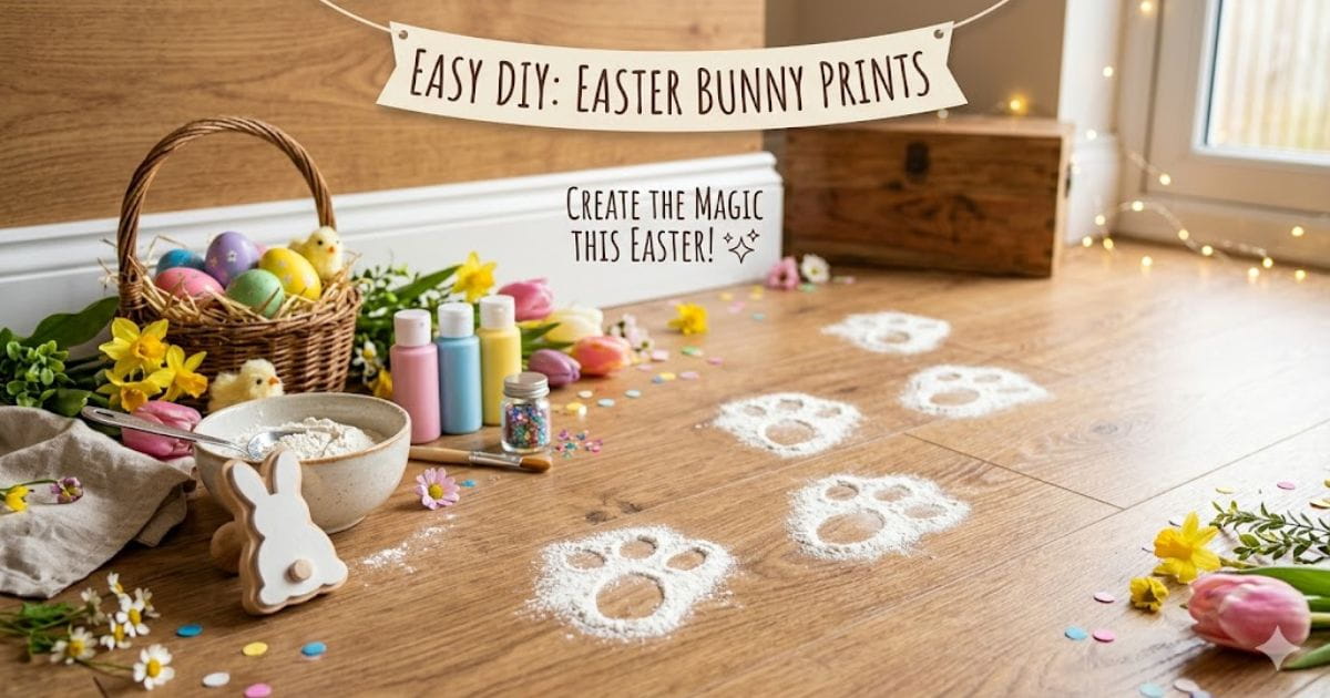 Easter Bunny Prints make easy
