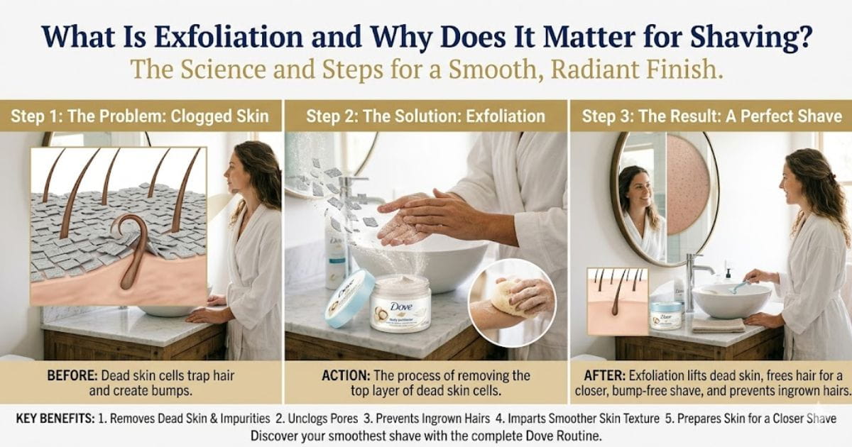 Exfoliate-Before-or-After-Shaving-Steps-Guide
