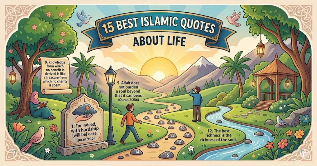 Islamic Quotes About Life Test Blessing