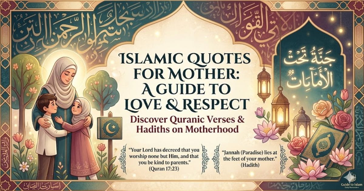 Islamic Quotes for Mother
