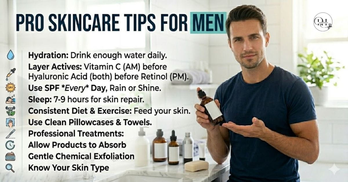 Pro tips to avoid men skincare mistakes