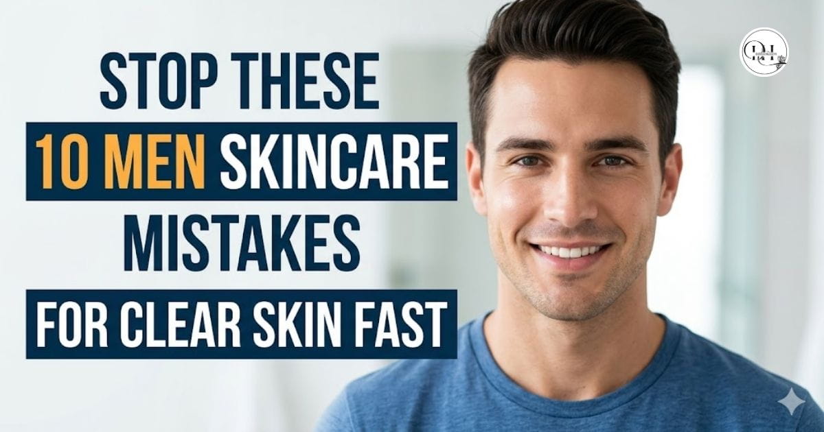 men skincare mistakes