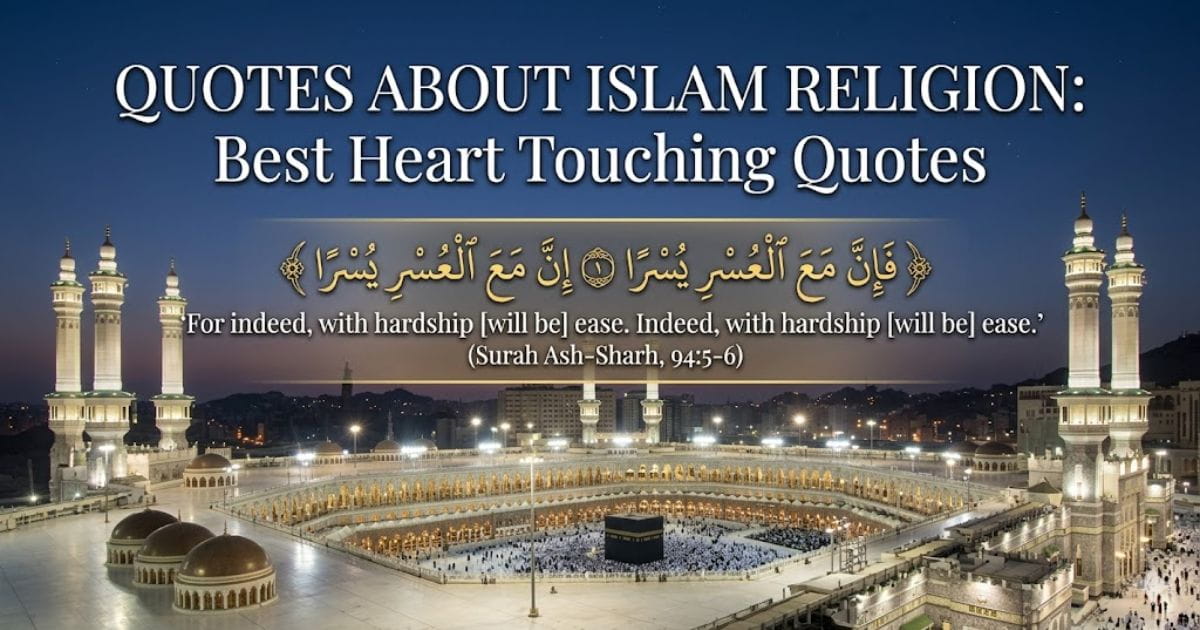 Quotes About Islam Religion