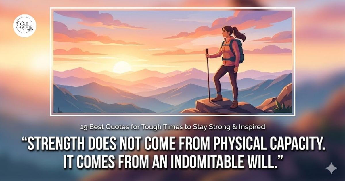 quotes for tough times