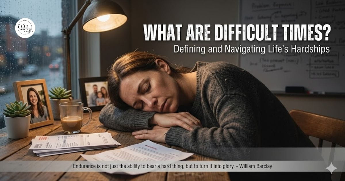 what are difficult times